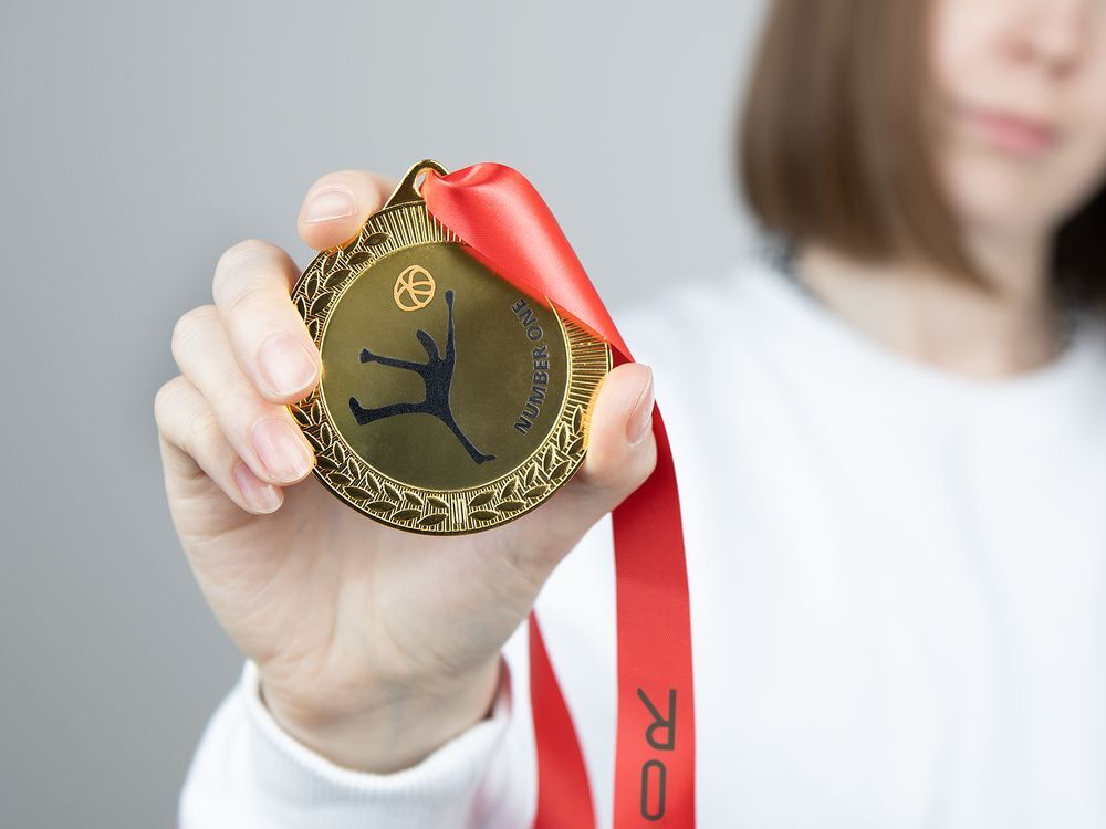 Медаль Regalia, большая, золотистая арт.14971.00