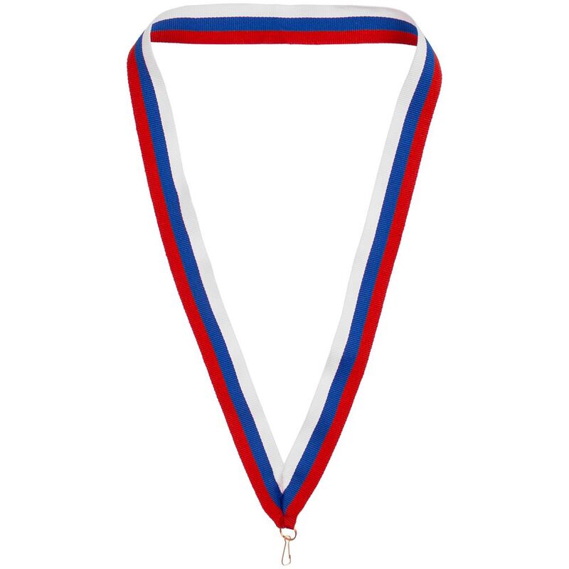 Лента с карабином Champ, триколор арт.15513.45