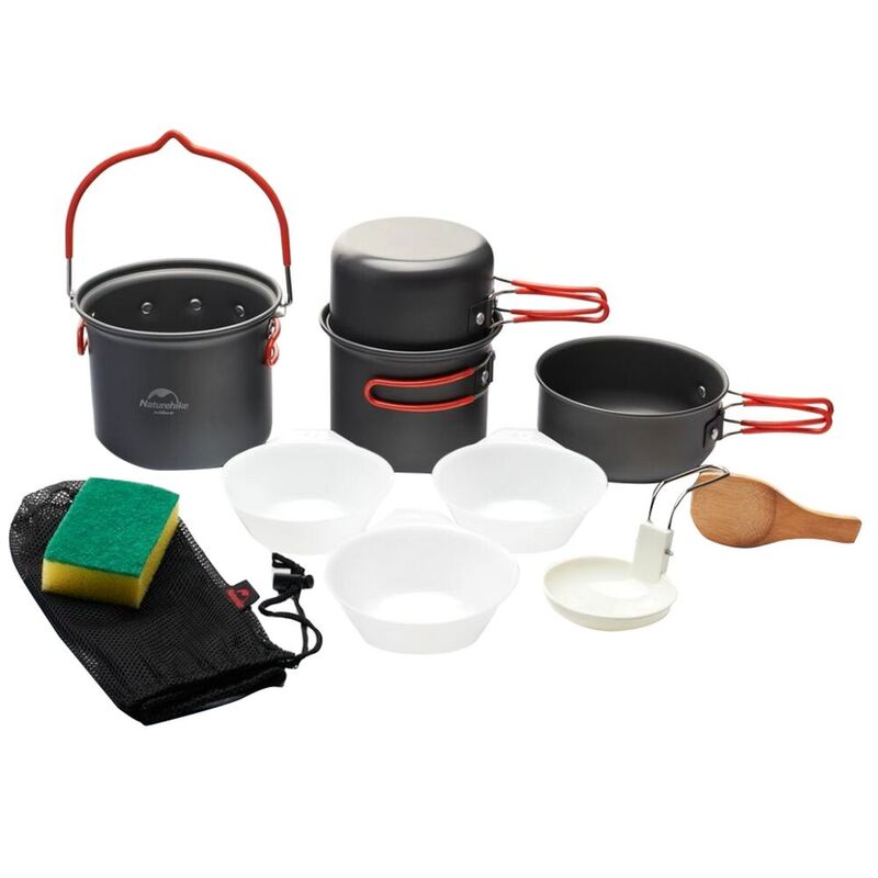 Набор посуды для кемпинга Kampi арт.14727.10