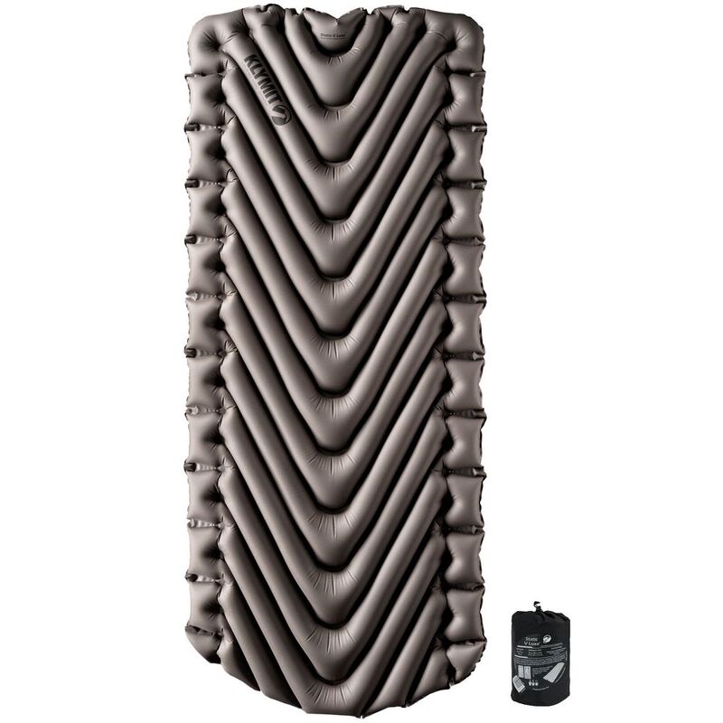 Надувной коврик Static V Luxe, серый арт.14670.11