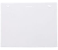 Карман для бейджа Lucid, горизонтальный, из фактурного ПВХ арт.6879.10