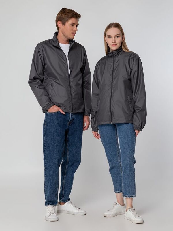 Ветровка Kivach, темно-серая (графит) арт.7102.13