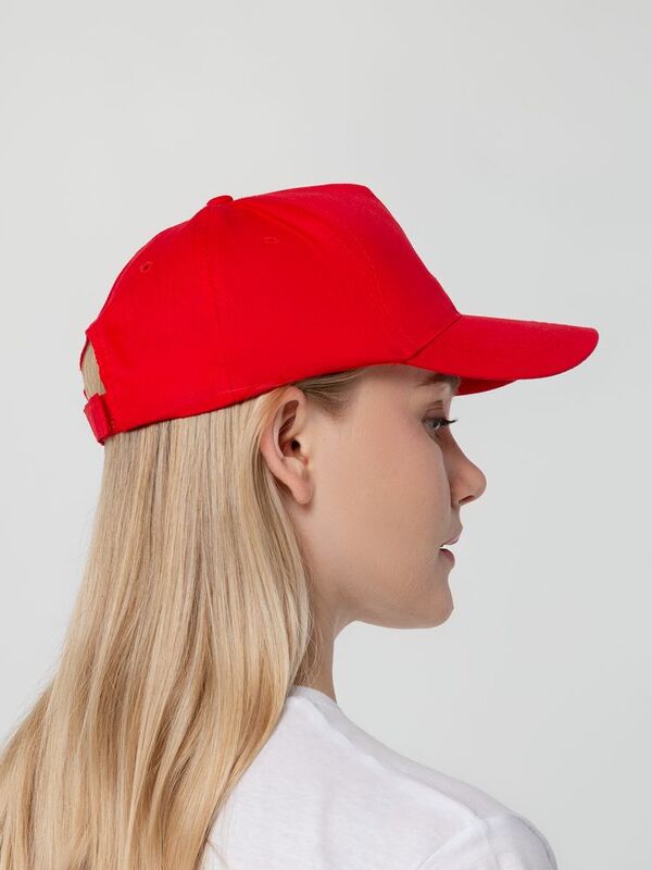Бейсболка Promo, красная арт.15846.50