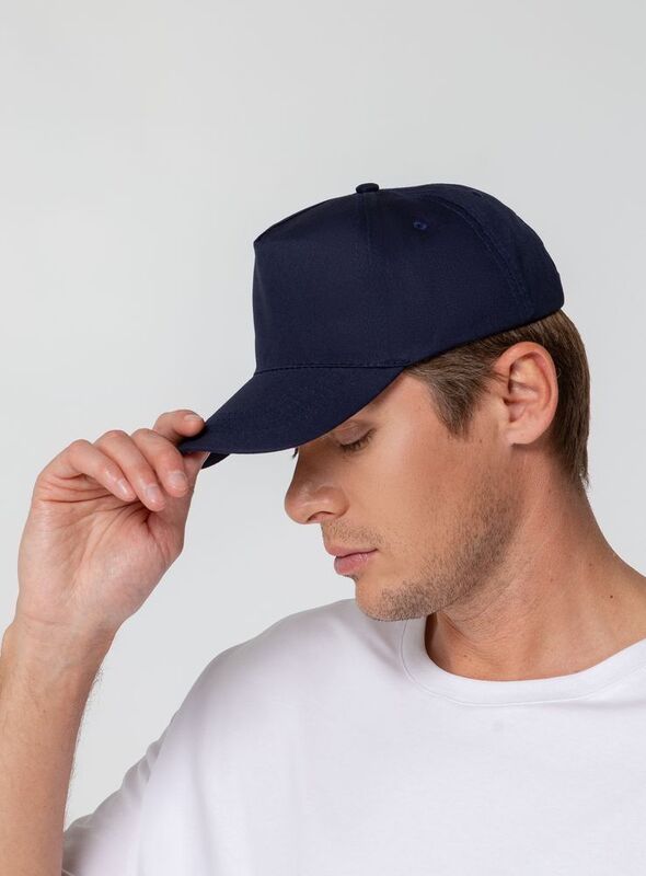 Бейсболка Promo, темно-синяя арт.15846.70