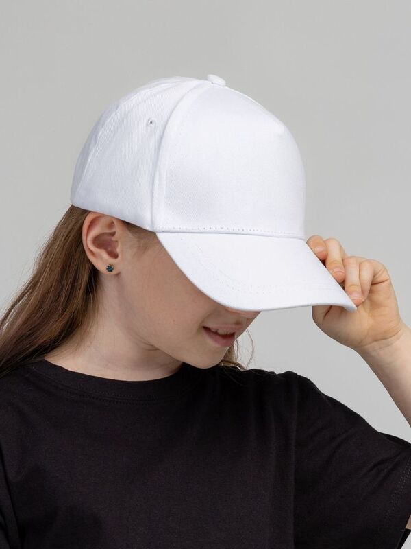 Бейсболка детская Standard Kids, белая арт.16220.60