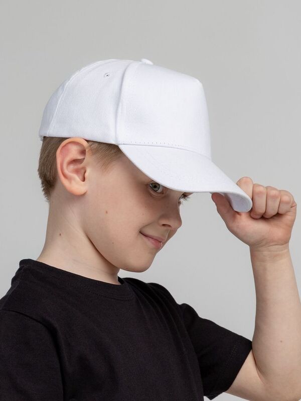 Бейсболка детская Standard Kids, белая арт.16220.60