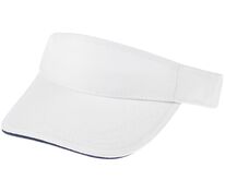 Козырек Active, белый с темно-синим кантом арт.15429.60