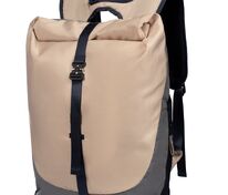 Рюкзак coolStuff Plus, бежевый с темно-синим арт.14753.04