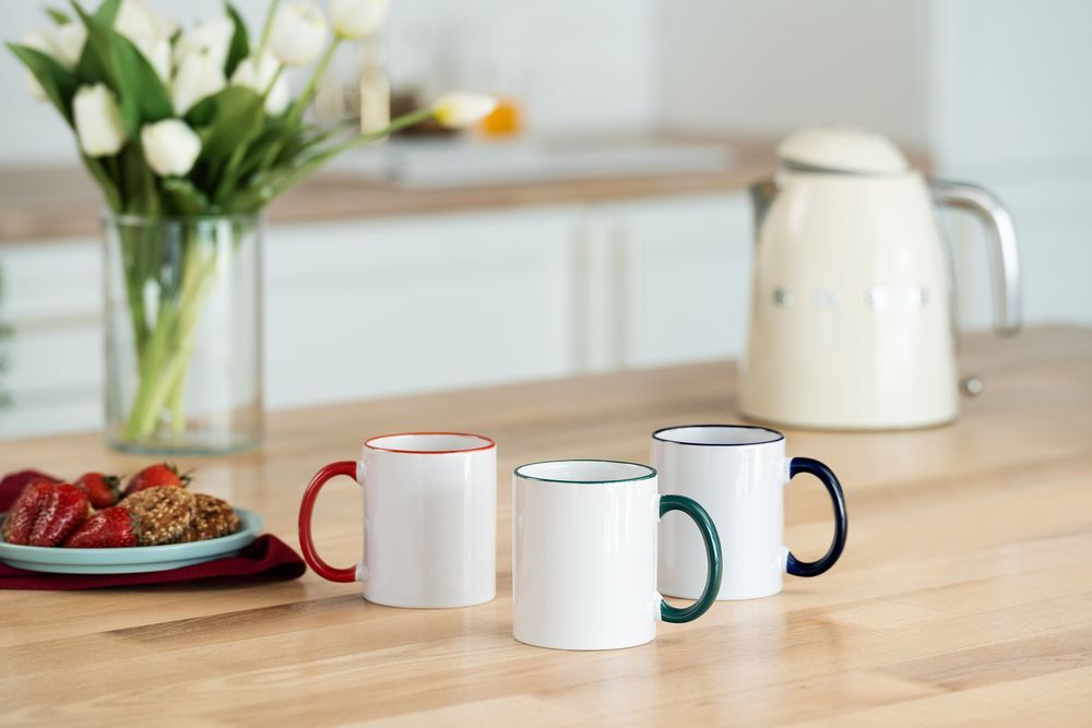 Кружка Rimo для сублимационной печати, красная арт.15752.50