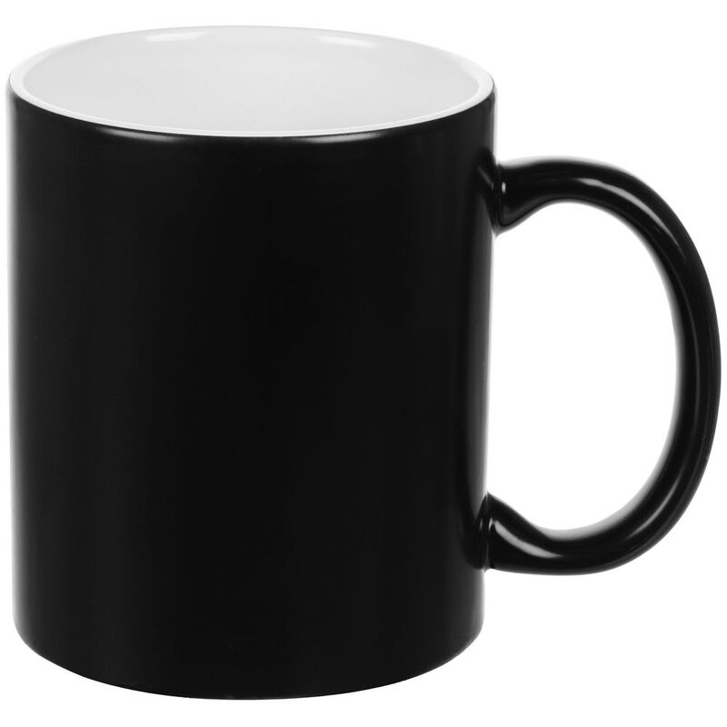 Кружка &laquo;Хамелеон&raquo;, глянцевая, черная арт.15753.30