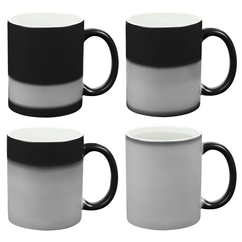 Кружка &laquo;Хамелеон&raquo;, глянцевая, черная арт.15753.30