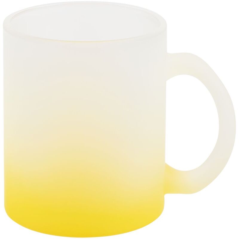 Кружка Grade Fade для сублимационной печати, матовая, желтая арт.15758.80