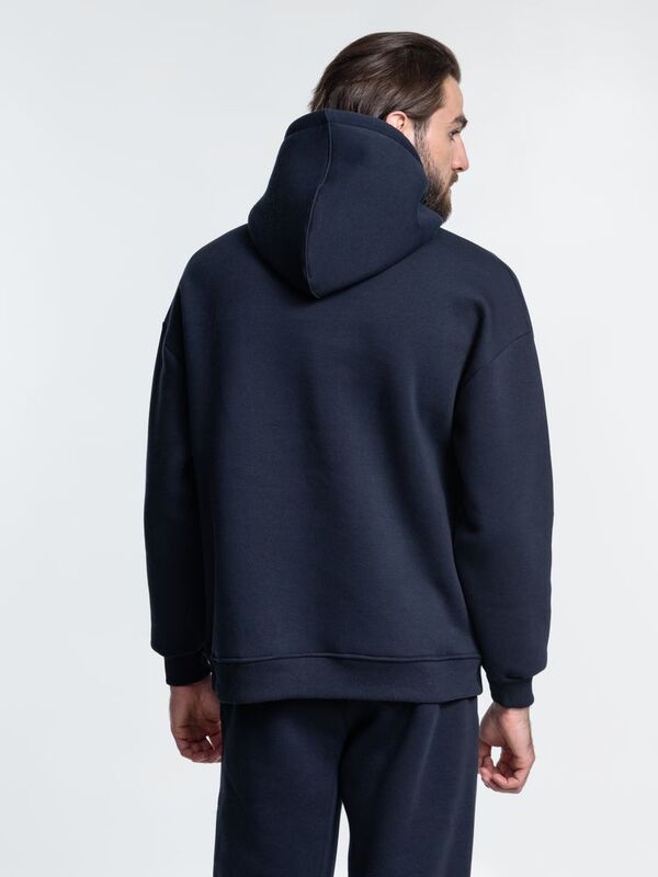 Худи Kulonga Oversize, темно-синее (кобальт) арт.14101.41