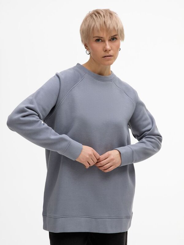 Свитшот унисекс S1, серый арт.15435.10