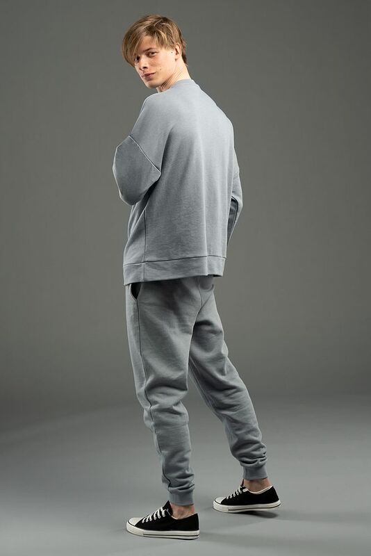 Свитшот унисекс S2, серый арт.15436.10