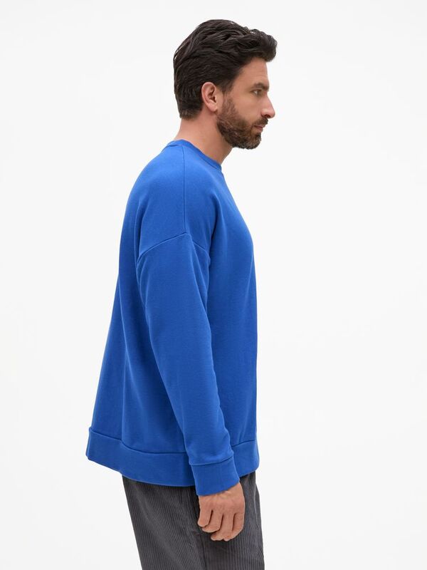 Свитшот унисекс S2, синий арт.15436.40