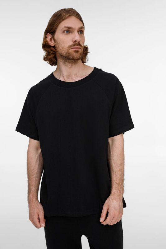 Футболка унисекс оверсайз T2, черная арт.15438.30