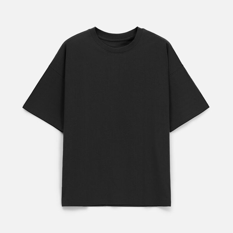 Футболка унисекс оверсайз T3, черная арт.15439.30