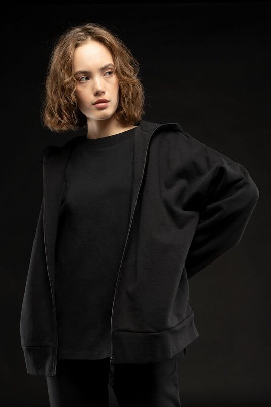 Футболка унисекс оверсайз T3, черная арт.15439.30