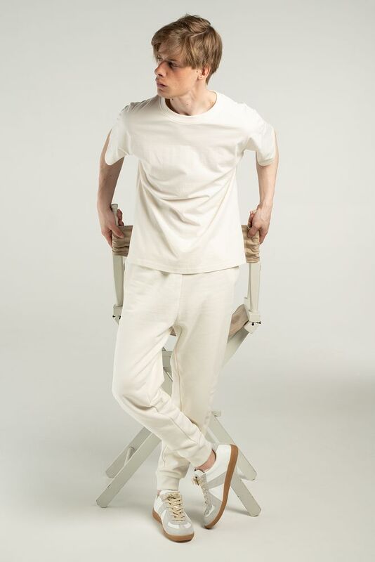 Футболка унисекс оверсайз T3, молочно-белая арт.15439.60