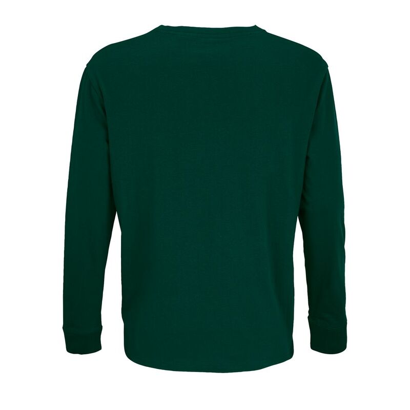 Футболка унисекс с длинным рукавом Pioneer LSL, темно-зеленая арт.03982291