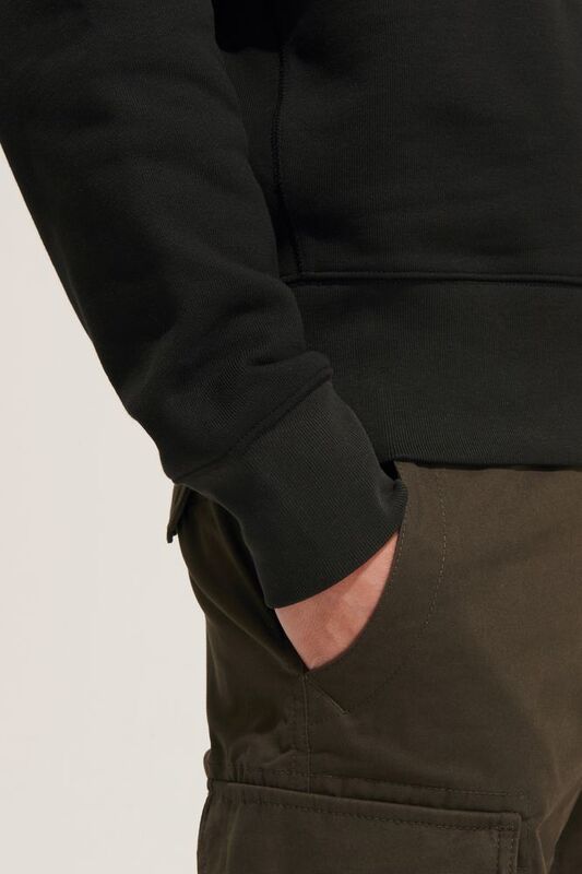 Свитшот унисекс Authentic, серый меланж арт.04043360