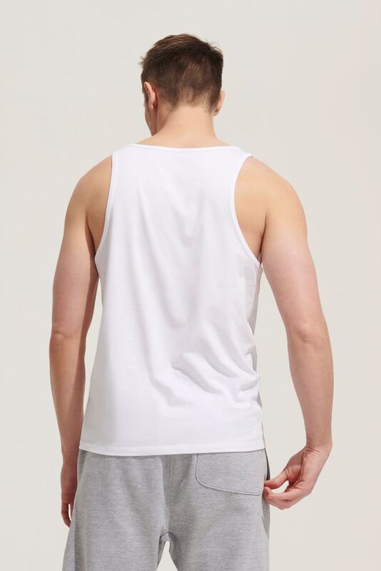 Майка унисекс Crusader TT, серый меланж арт.03980350