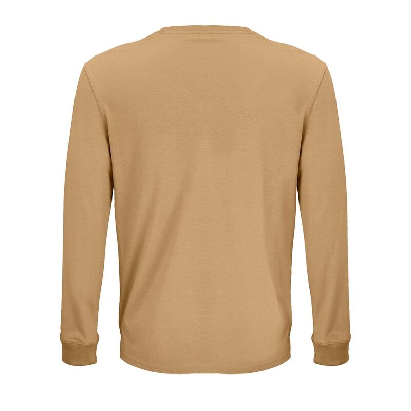 Футболка унисекс с длинным рукавом Pioneer LSL, бежевая арт.03982126