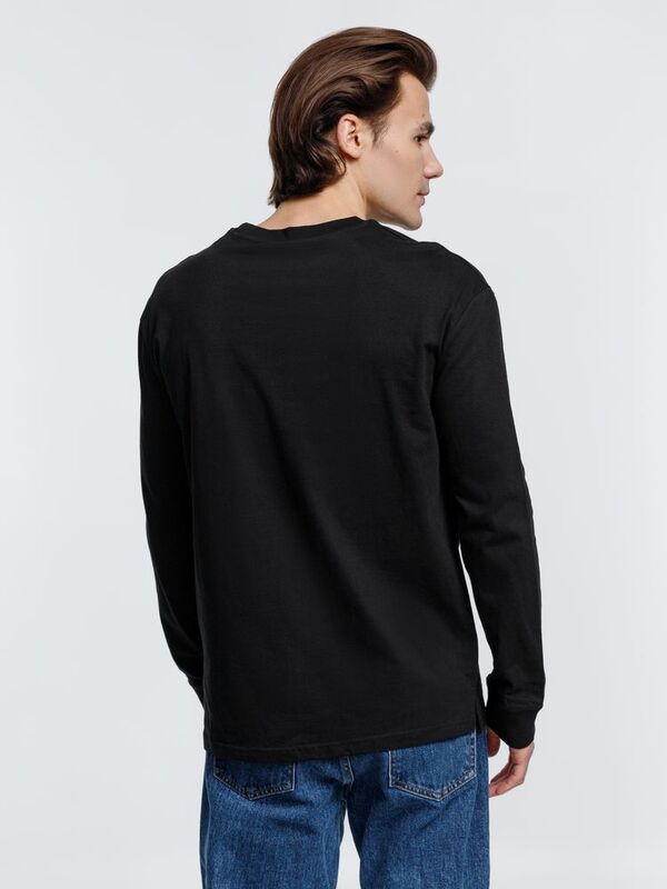 Футболка унисекс с длинным рукавом Pioneer LSL, черная арт.03982309