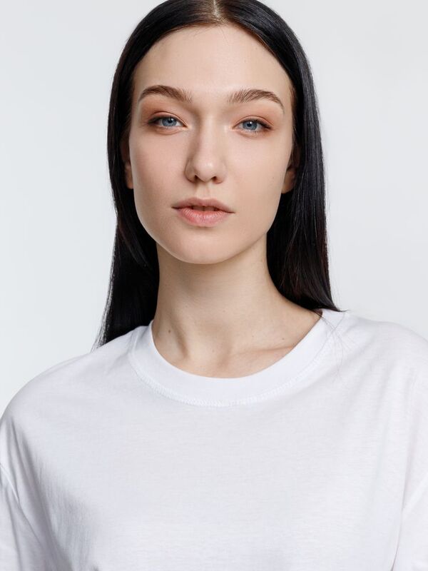 Футболка унисекс с длинным рукавом Pioneer LSL, белая арт.03982102