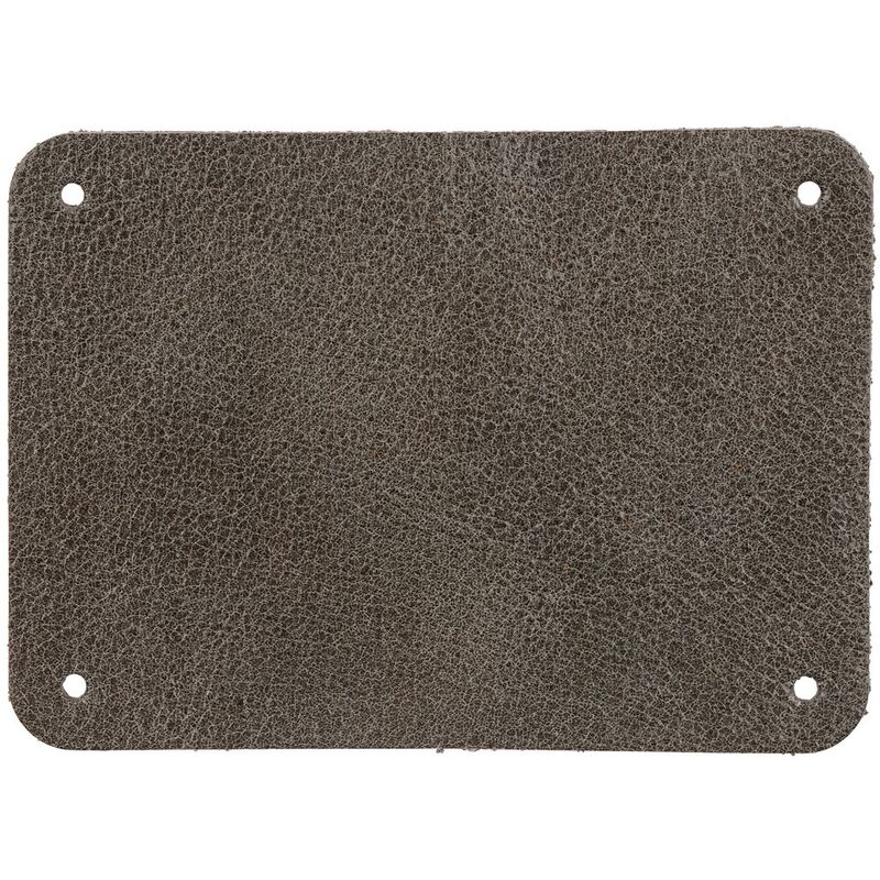 Лейбл кожаный Beta, XL, серый арт.13944.10