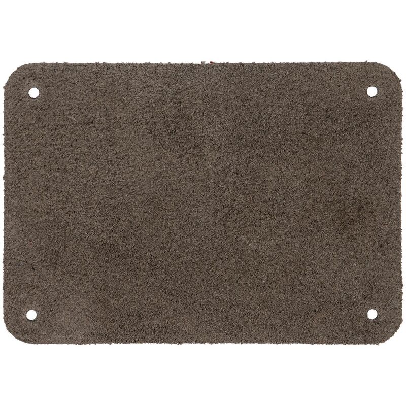 Лейбл кожаный Beta, XL, серый арт.13944.10