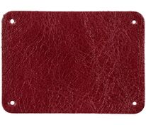 Лейбл кожаный Beta, XL, красный арт.13944.50