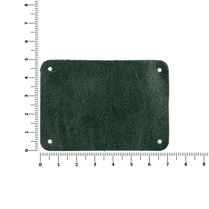 Лейбл кожаный Beta, XL, зеленый арт.13944.90