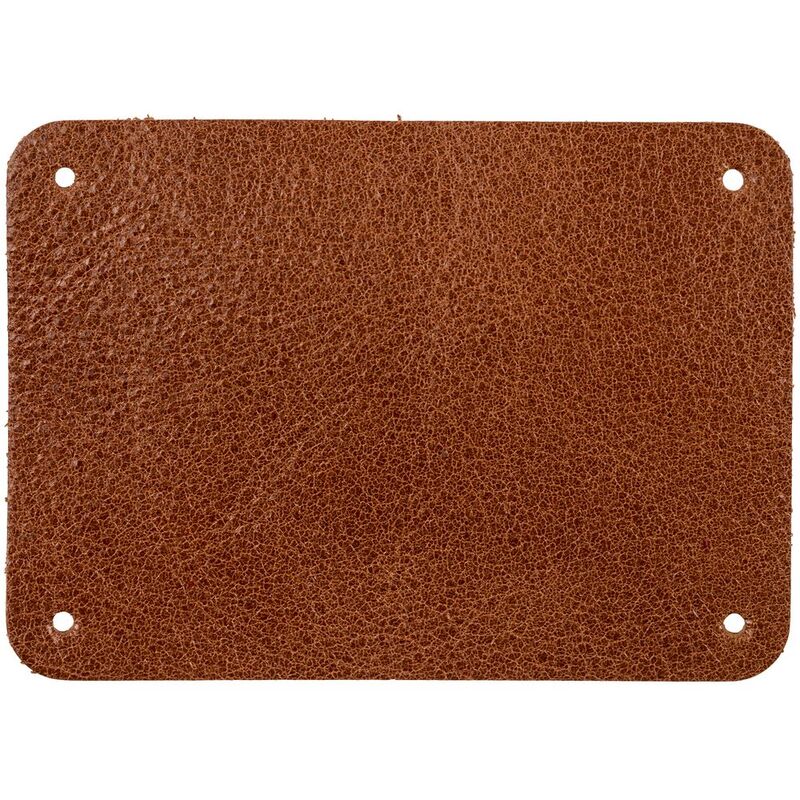 Лейбл кожаный Beta, XL, горчичный арт.13944.82