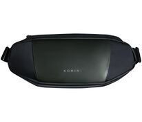 Сумка кросс-боди FlipSling, черная с зеленым арт.14386.39