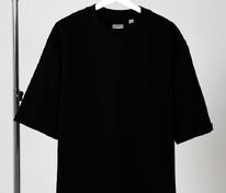 Футболка оверсайз унисекс Kosmos 2.0, черная арт.14610.30