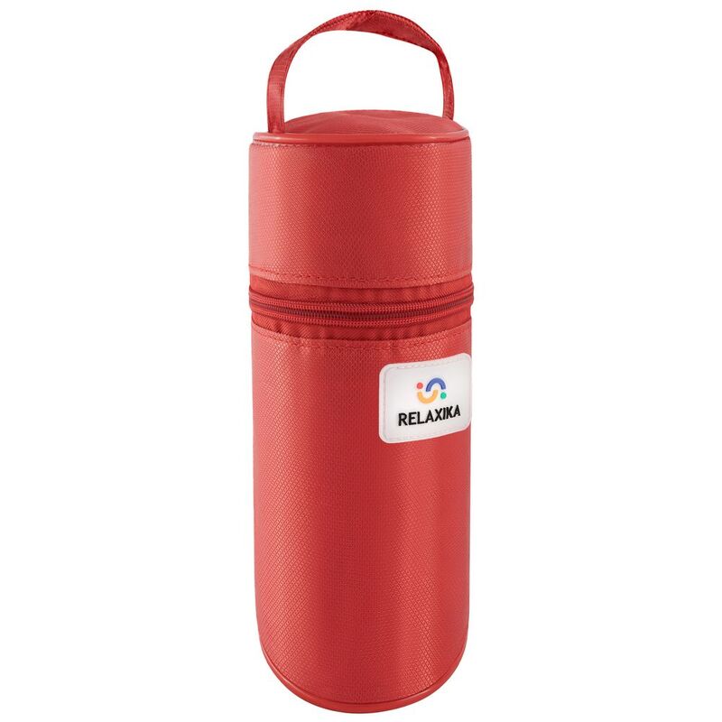 Термос Relaxika Duo 1000 в чехле, стальной арт.15349.10