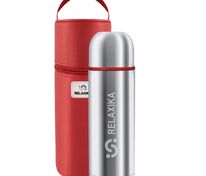 Термос Relaxika Duo 1000 в чехле, стальной арт.15349.10