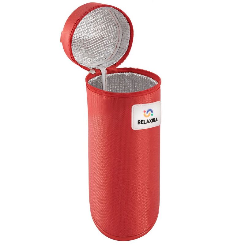 Термос Relaxika Duo 1200 в чехле, стальной арт.15350.10