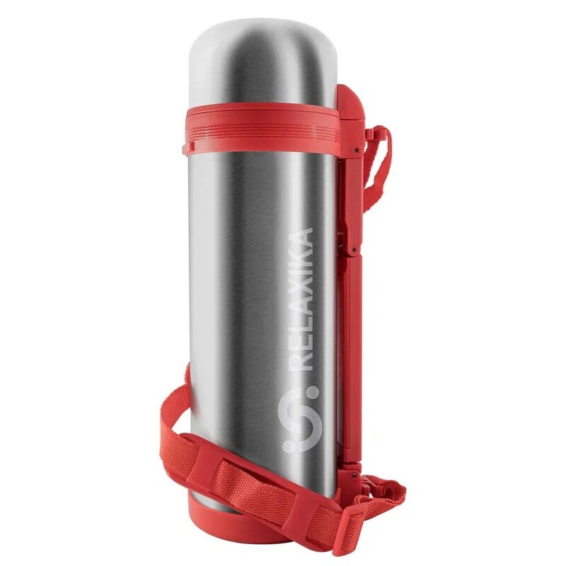 Термос для еды и напитков Relaxika 2000, стальной арт.15352.10