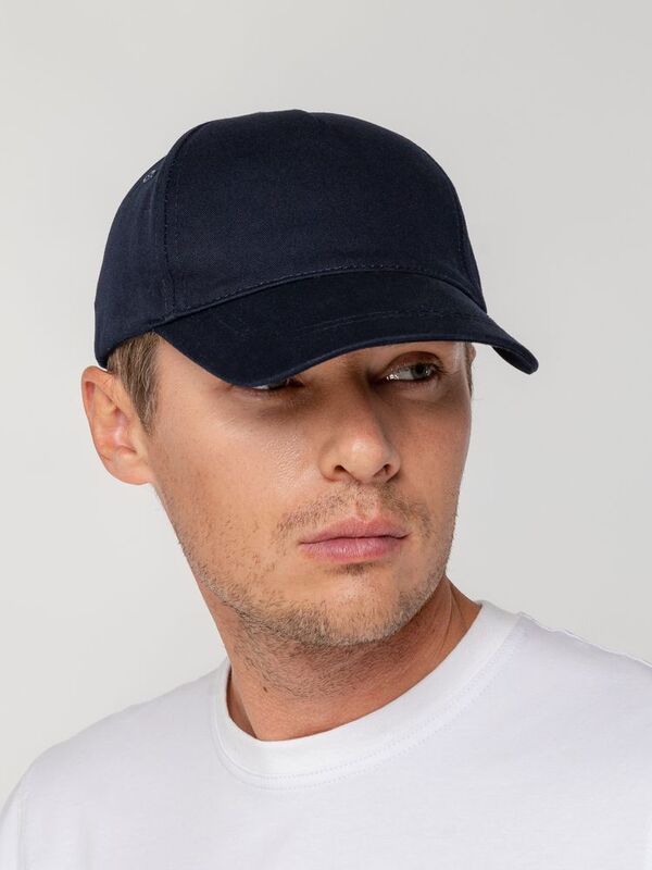 Бейсболка Convention, темно-синяя арт.15147.40