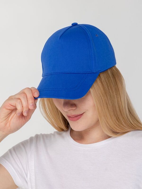 Бейсболка Convention, ярко-синяя арт.15147.44