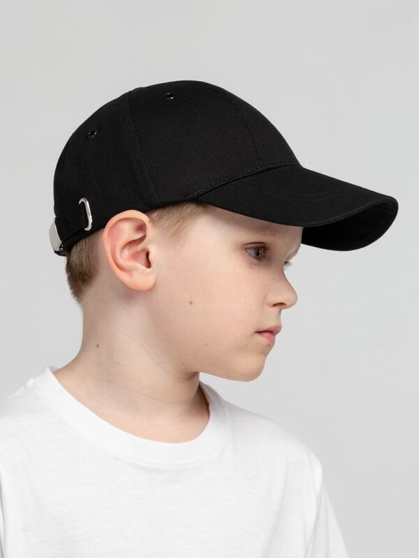 Бейсболка детская Capture Kids, черная арт.15148.30