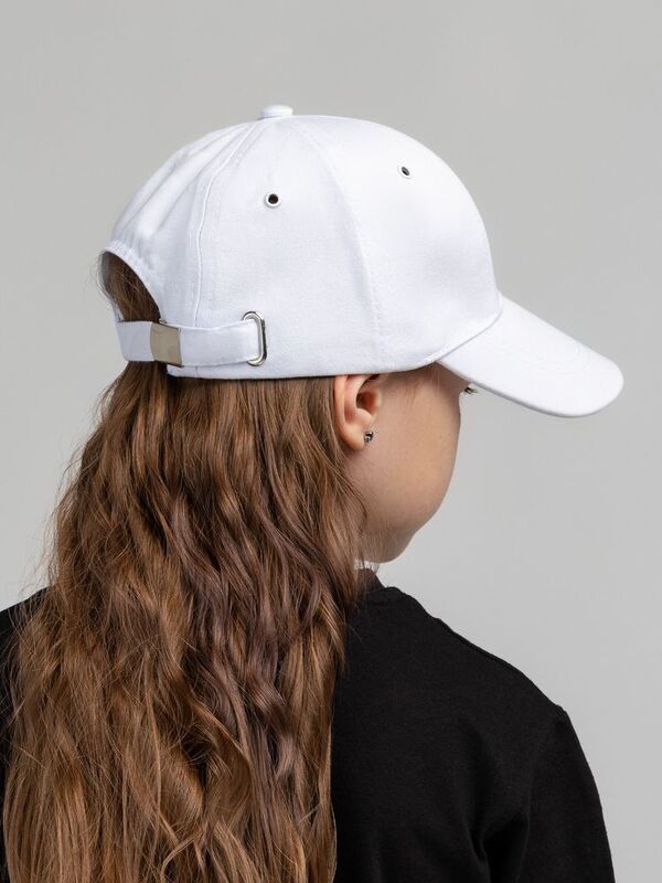 Бейсболка детская Capture Kids, белая арт.15148.60