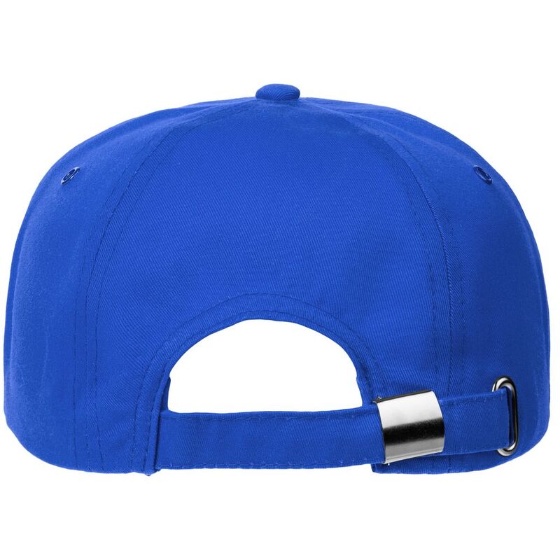 Бейсболка Canopy, ярко-синяя с белым кантом арт.15149.44