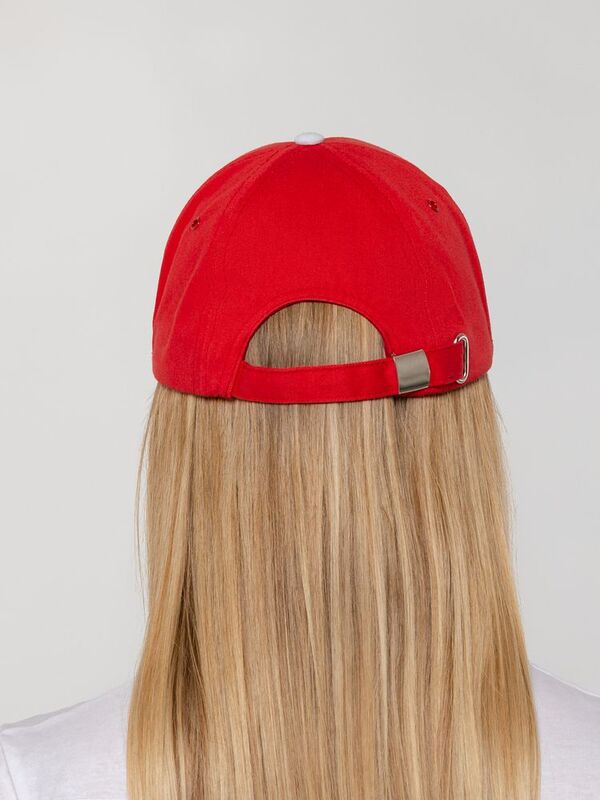 Бейсболка Honor, красная с белым кантом арт.15150.50