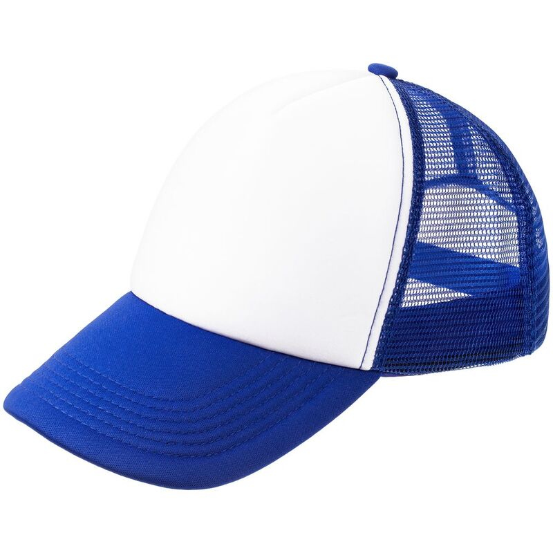 Бейсболка Sunbreaker, ярко-синяя с белым арт.15151.64