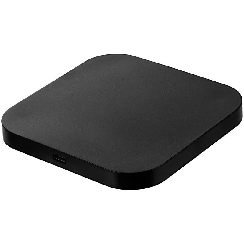 Беспроводное зарядное устройство Interra Plus, черное арт.24304.30