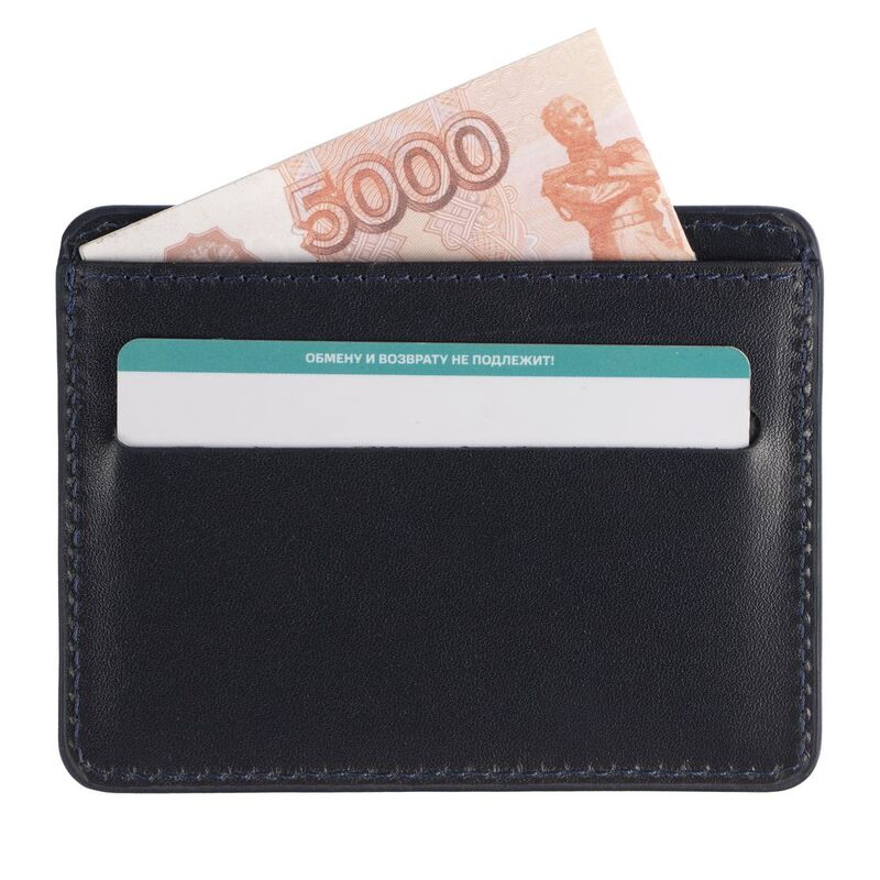 Чехол для карт Remini, темно-синий арт.55606.40